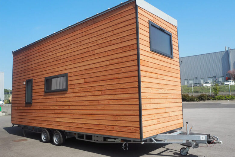 la Tiny House de Nathalie et Samuel en bois