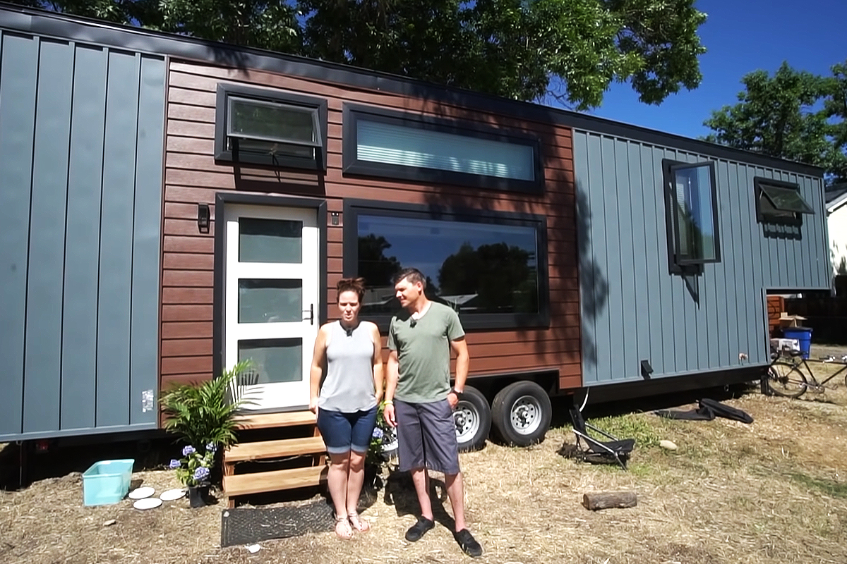 Une famille de 6 personnes dans une Tiny House