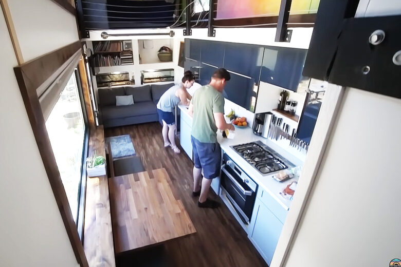 L'intérieur de la Tiny House