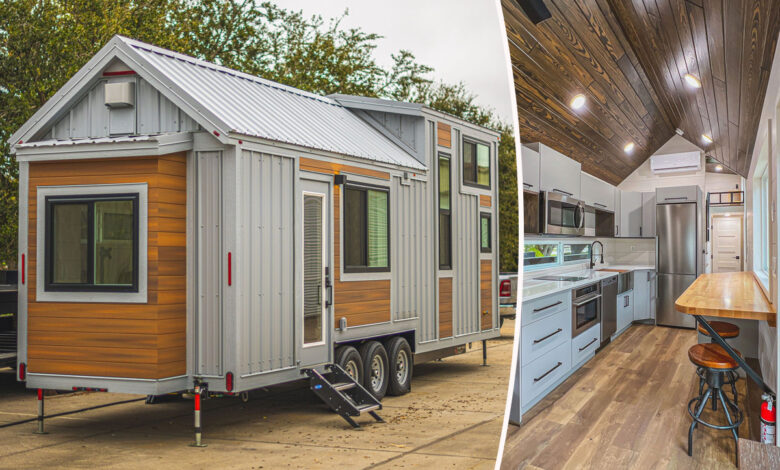 Une Tiny House en tôle