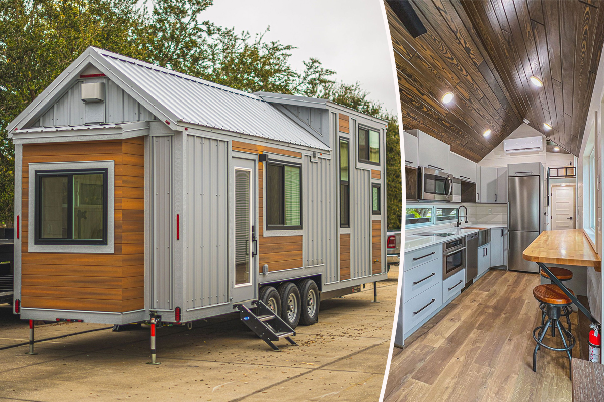 Une Tiny House en tôle