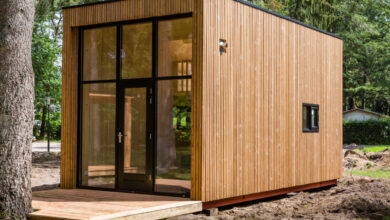 Une petite maison en bois