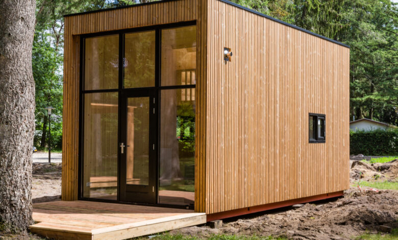 Une petite maison en bois