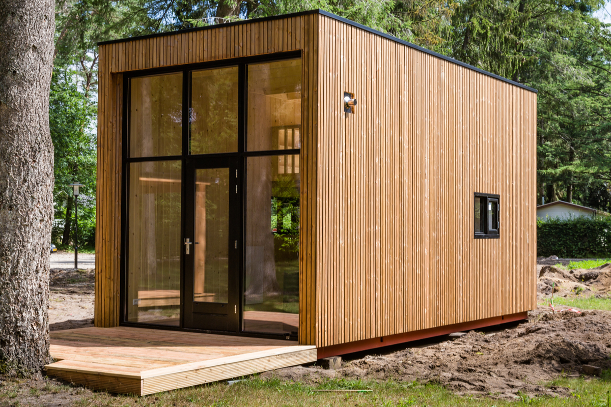 Une petite maison en bois