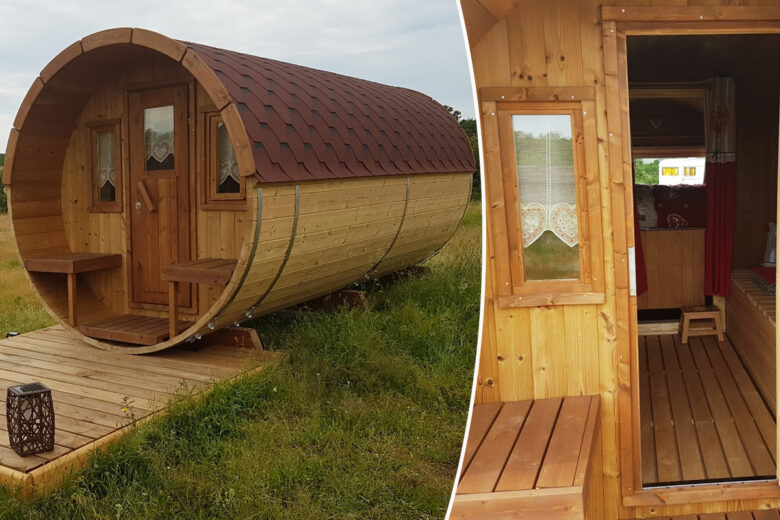 Le tonneau drôle de cabane