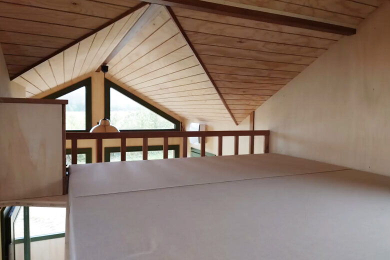 La chambre à coucher de la Tiny House