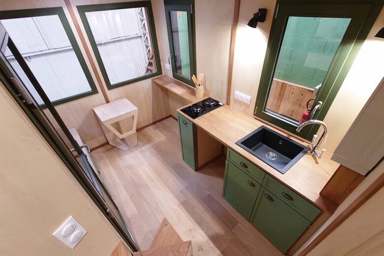 La pièce à vivre de la Tiny House