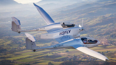 Un avions à hydrogène