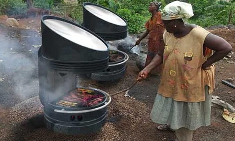 Un barbecue solaire