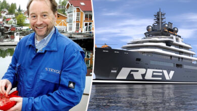 Kiel Inge Røkke et son bateau