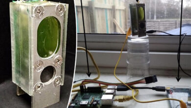 un ordinateur fonctionnant avec une batterie à algues