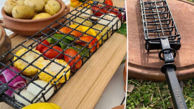 Une brochette pour les barbecue