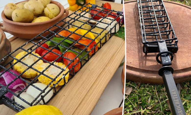 Une brochette pour les barbecue