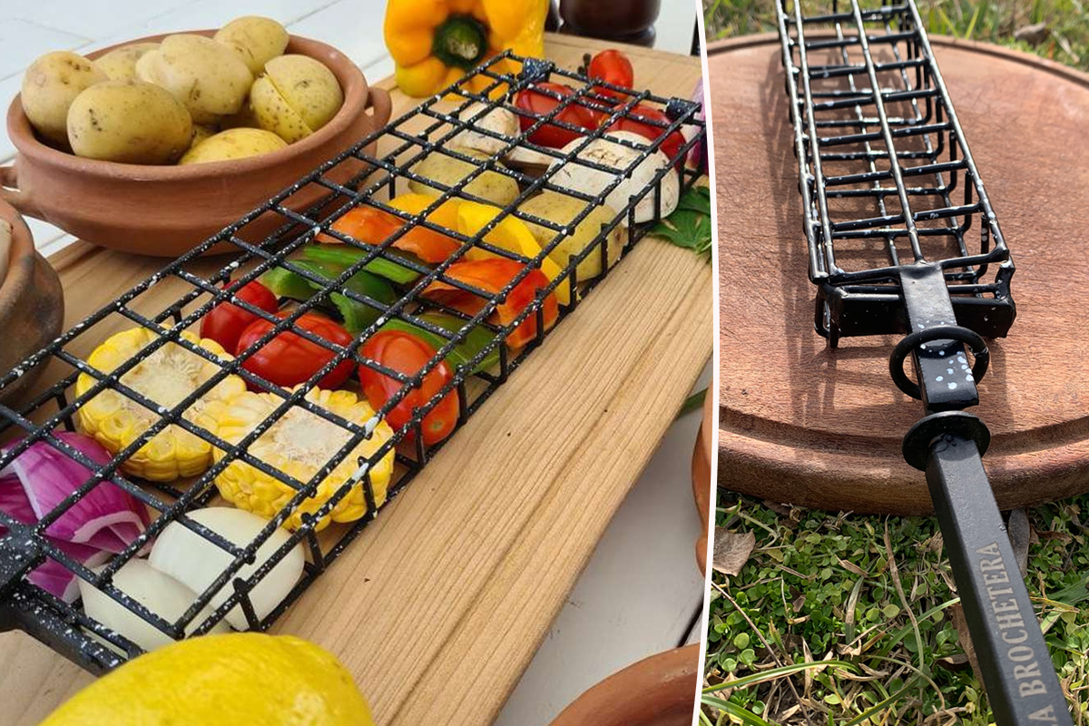 Une brochette pour les barbecue