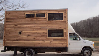 un camion aménagé