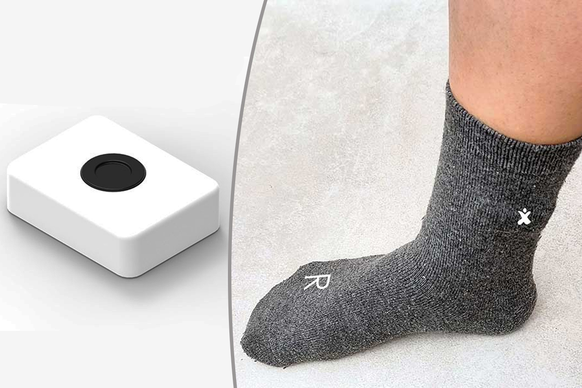 Des chaussettes contre les crises autistiques et les crises de démence