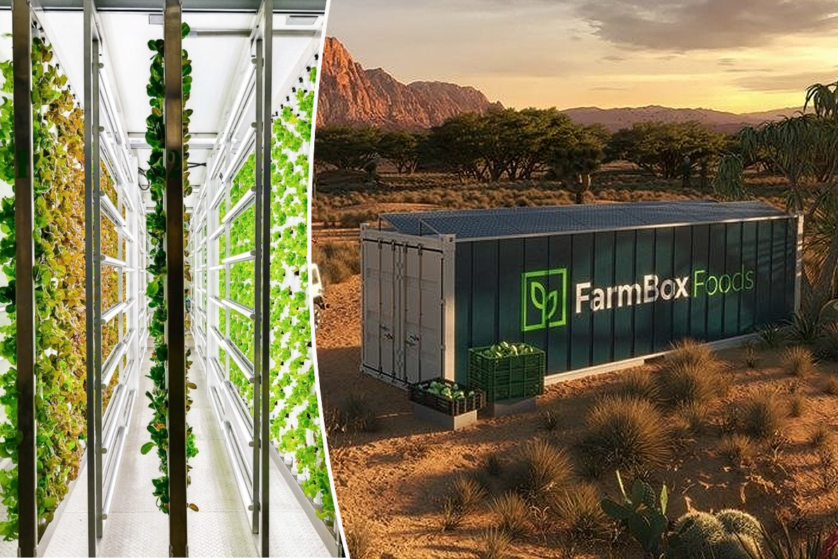 Un container Farmbox