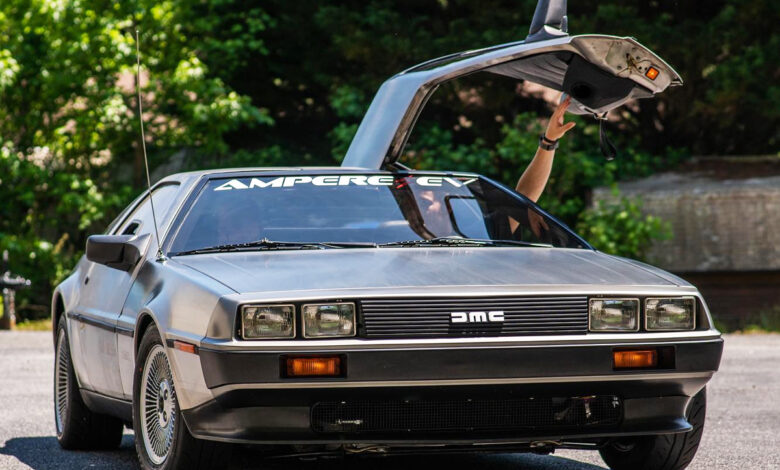 Une delorean électrique