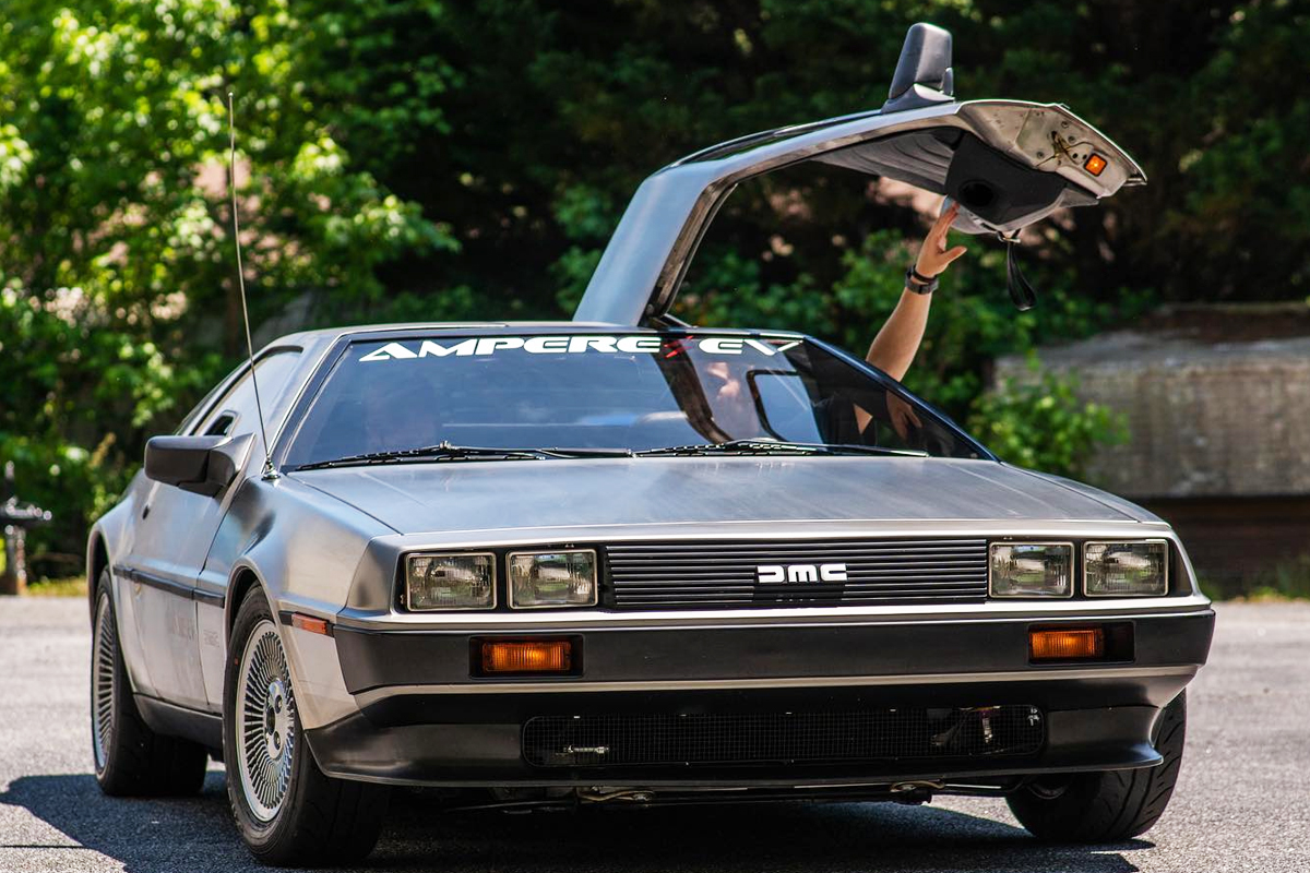 Une delorean électrique