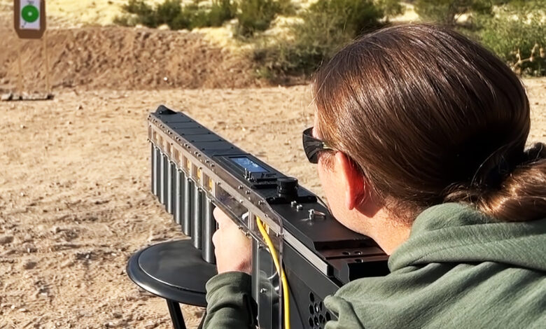 Fusil portable Gauss GR-1 Anvil d'ArcFlash Labs