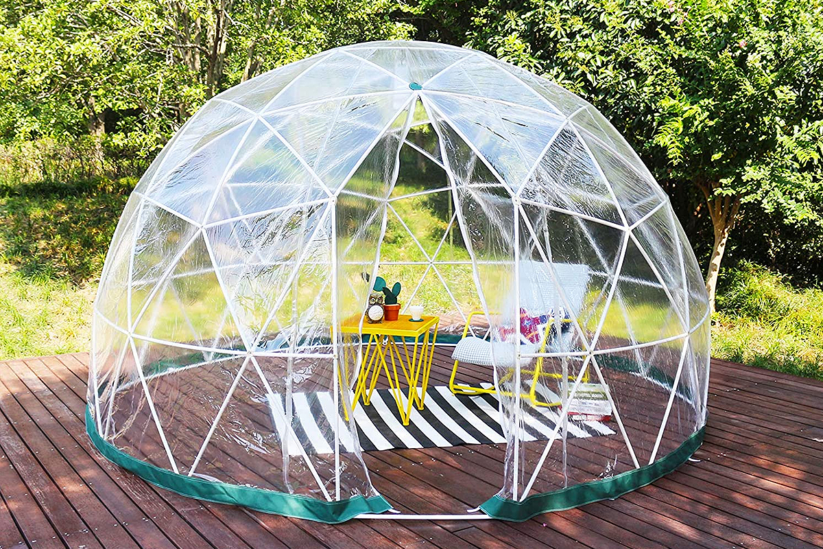 Abri, patio, serre Et si vous installiez une bulle (igloo