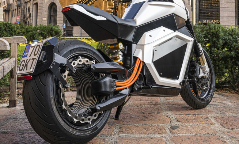 La moto sans moyeu Verge Motorcycles TS
