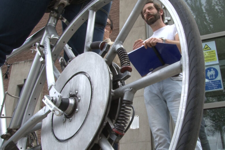 Disnace 1Pair Roues D'entraînement pour Vélo Universel, Roues