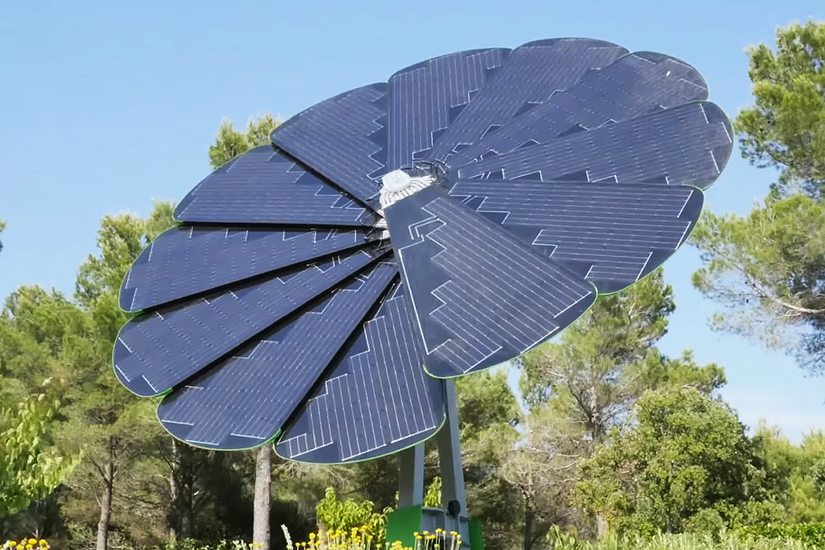 Smartflower : des fleurs solaires pour remplacer les panneaux