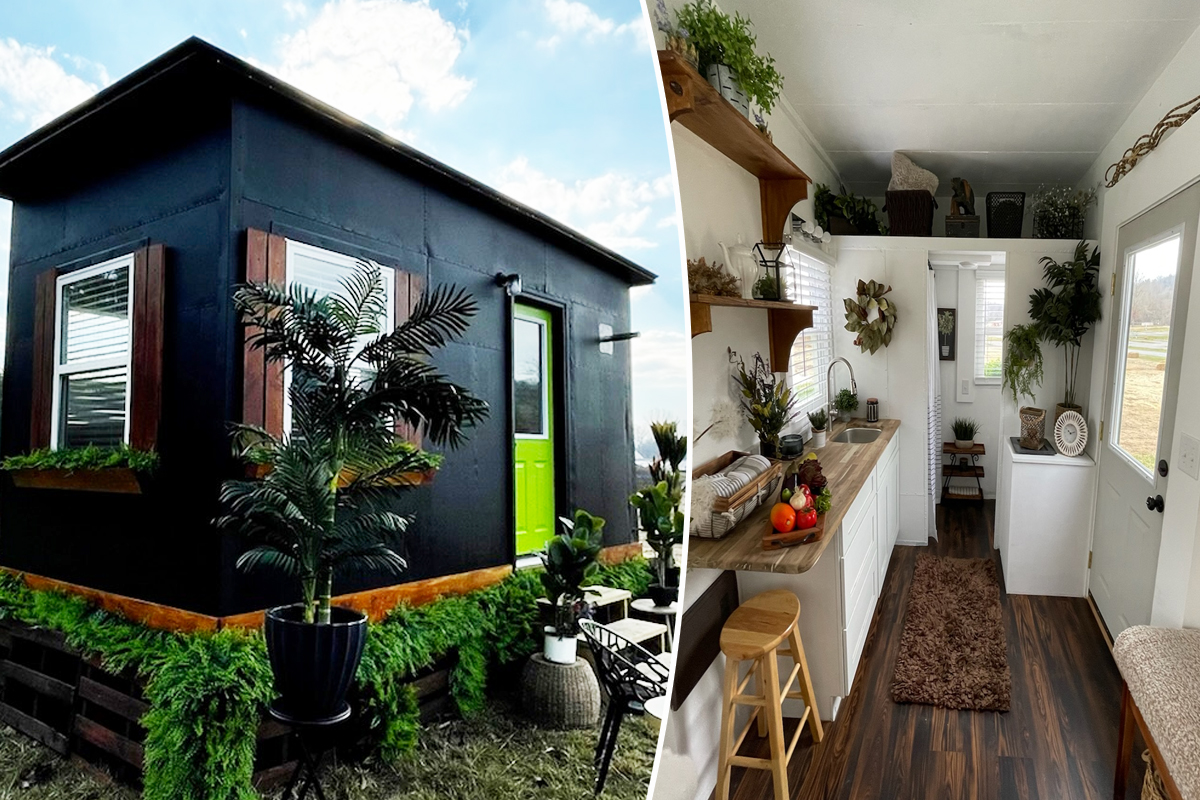 Une belle Tiny House noire