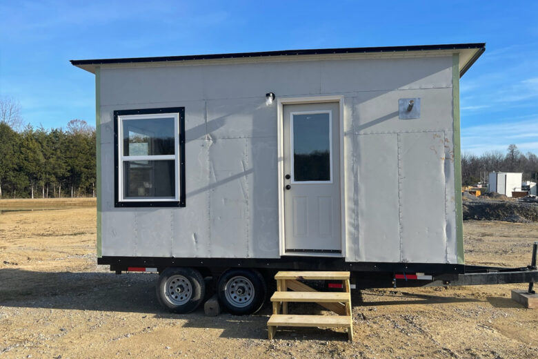 motorhome 8' x 16' INCRED-I-BOX before transformation