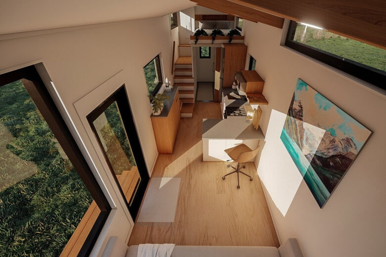 L'intérieur de la Tiny House