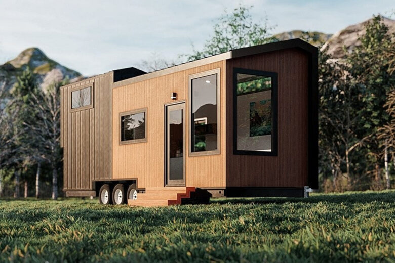 La Tiny House vue de l'extérieur