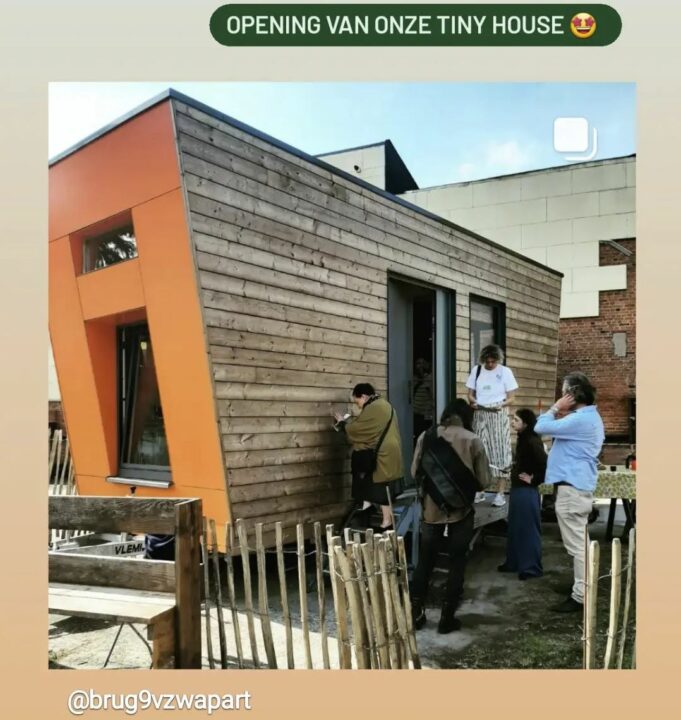 Tiny house from association vzw aPart