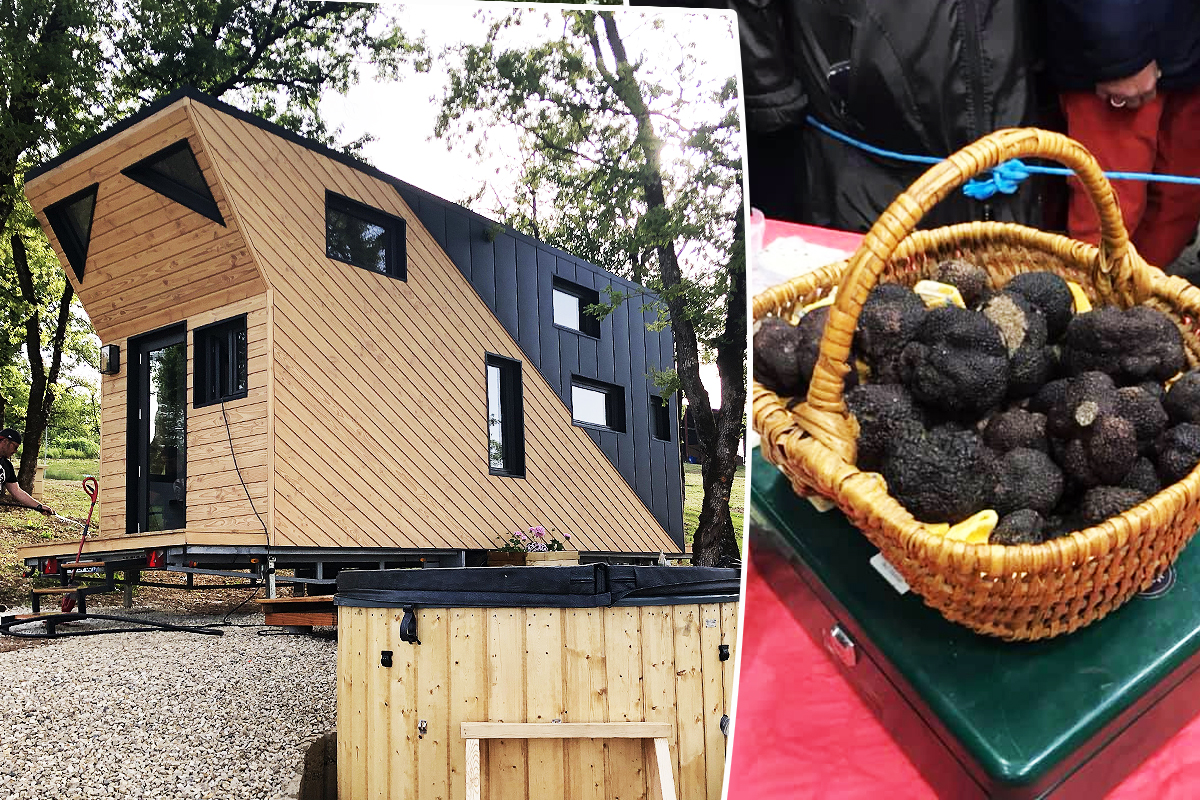 la Tiny House de la Ferme de la Truffe