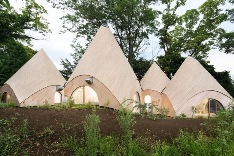 Des maisons en forme de tipis