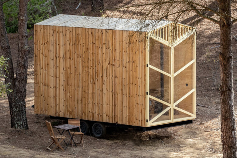 Une Tiny House tout en bois