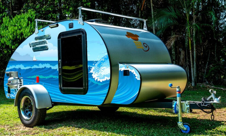 Toutes les caravanes Teardrop sont construites sur mesure