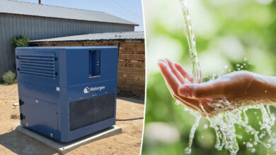 une invention pour fournir de l'eau potable aux réfugiés