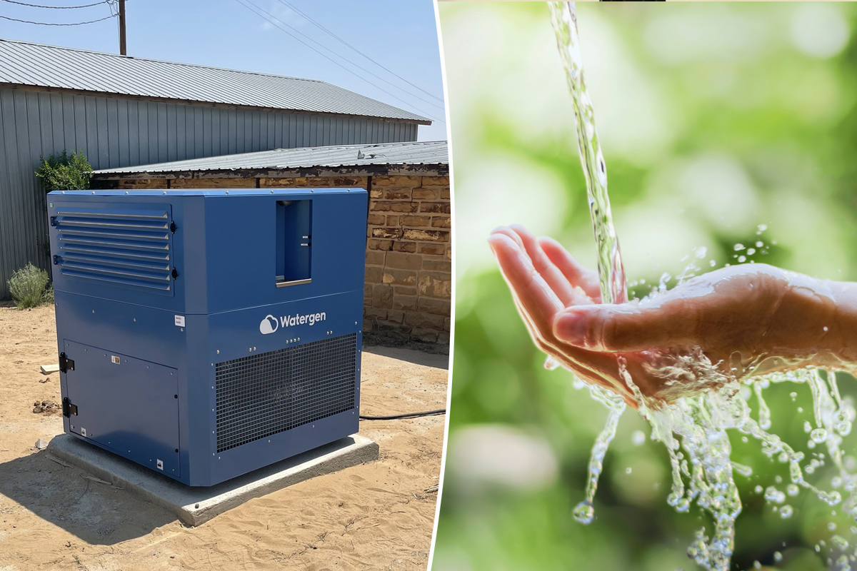 une invention pour fournir de l'eau potable aux réfugiés