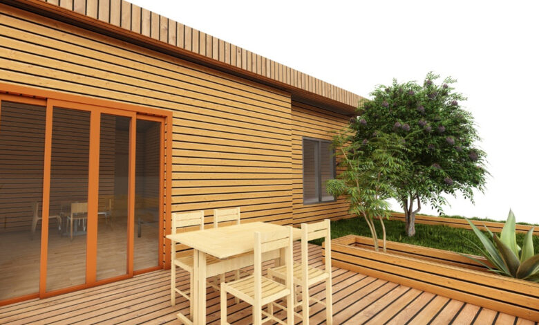La maison de l'écovillage