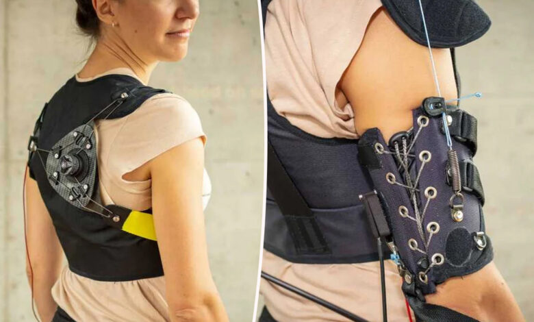 Un "exomuscle" textile portable
