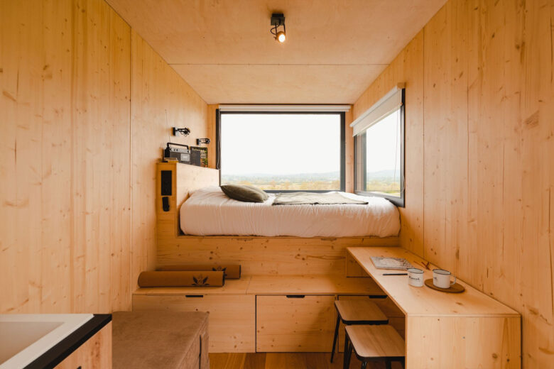 La chambre de la Tiny House