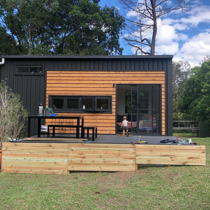 une belle maison en bois