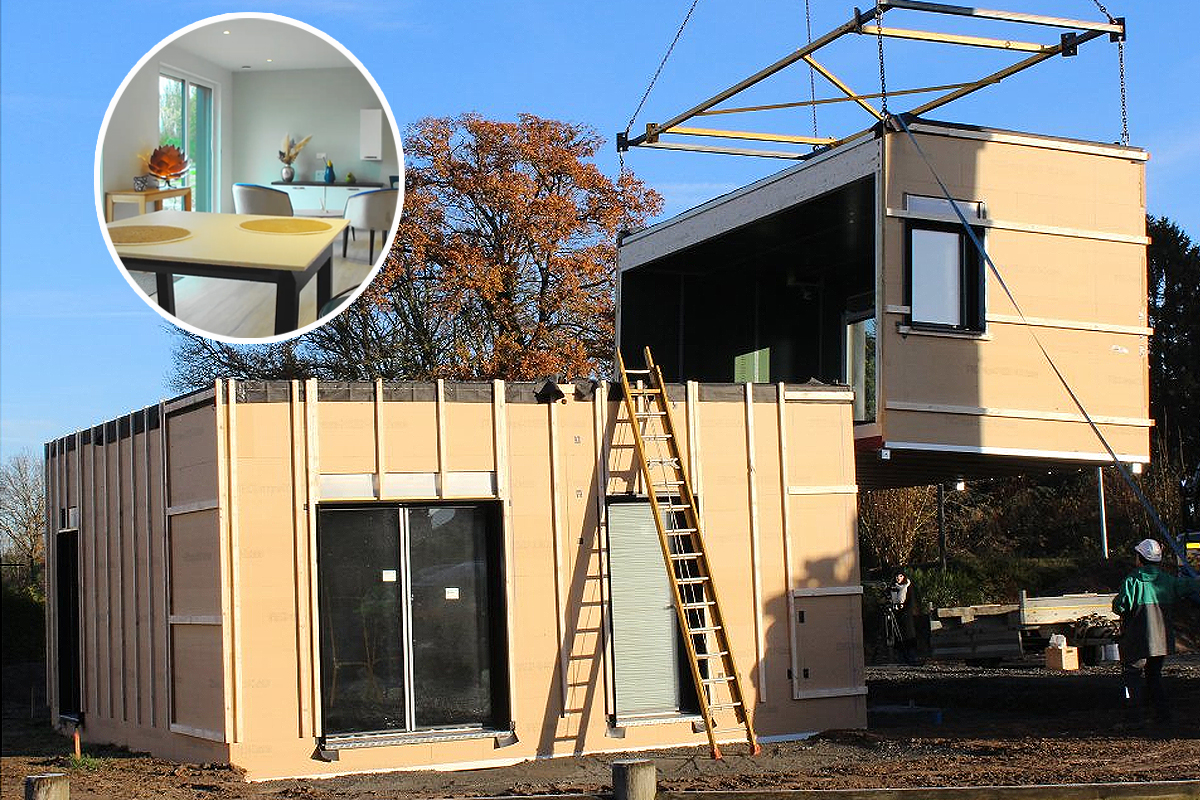 Des maisons en bois éco-conçues clé en main