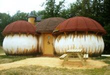 Une maison champignon