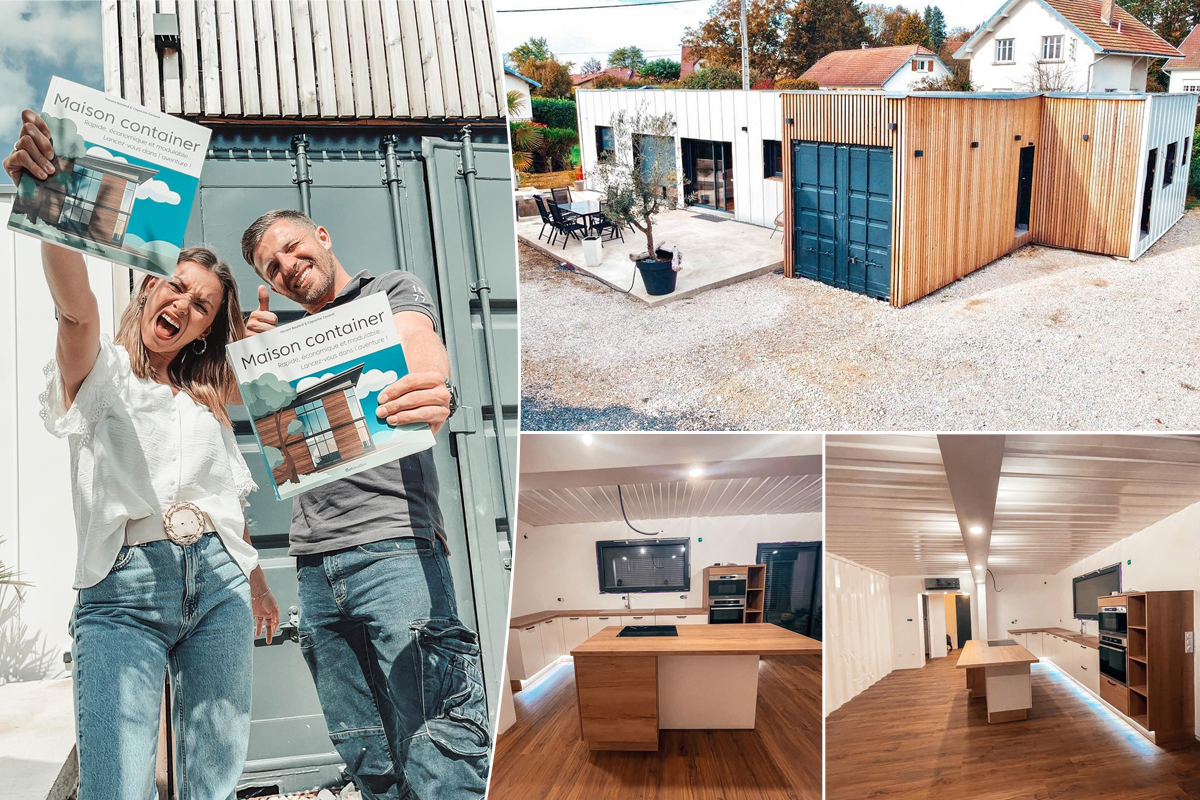 la maison container de Capucine et Florent