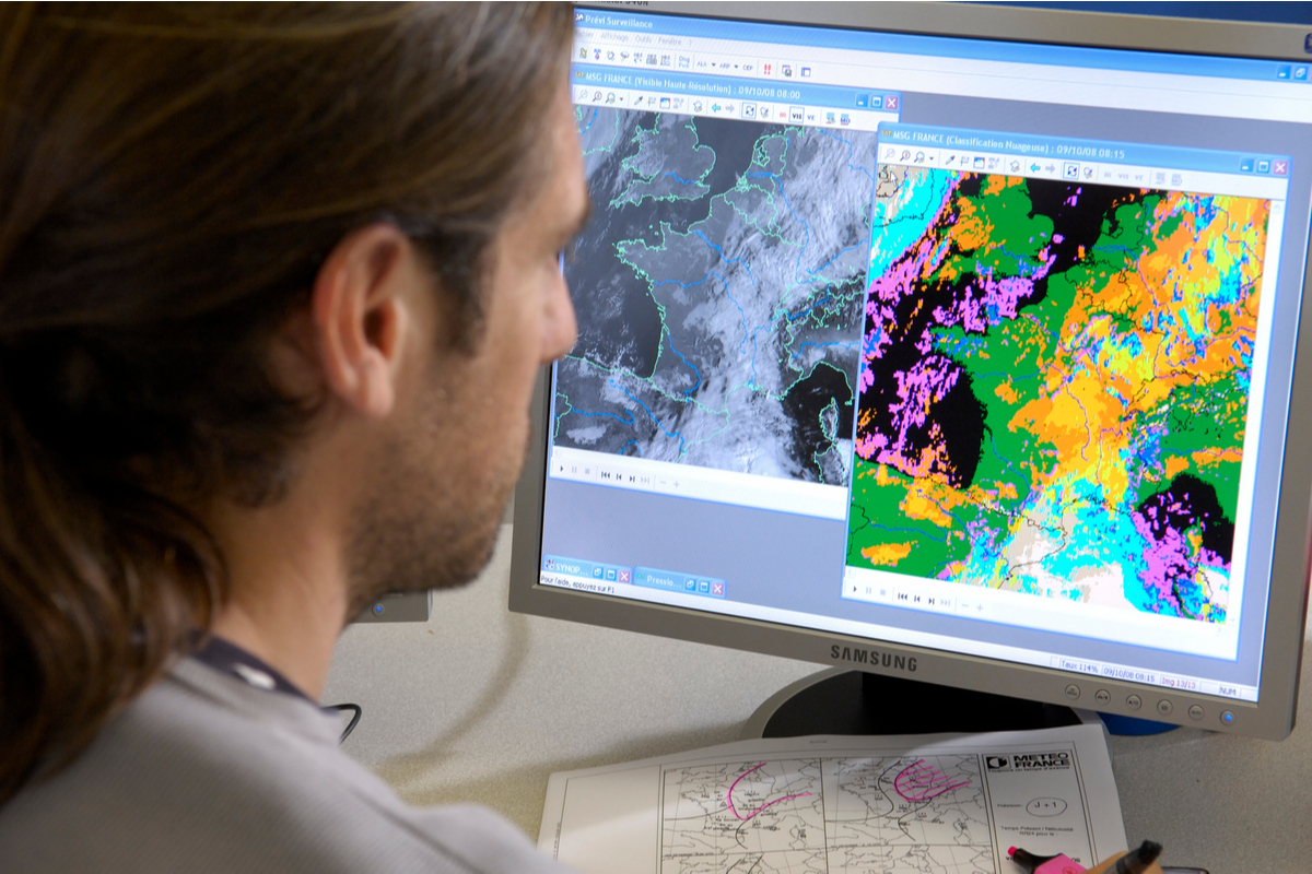 la France et la carte météo européenne