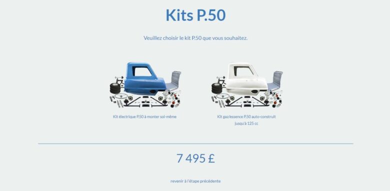 La plus petite voiture au monde Peel P50 est vendue en kit pour moins de 8800€