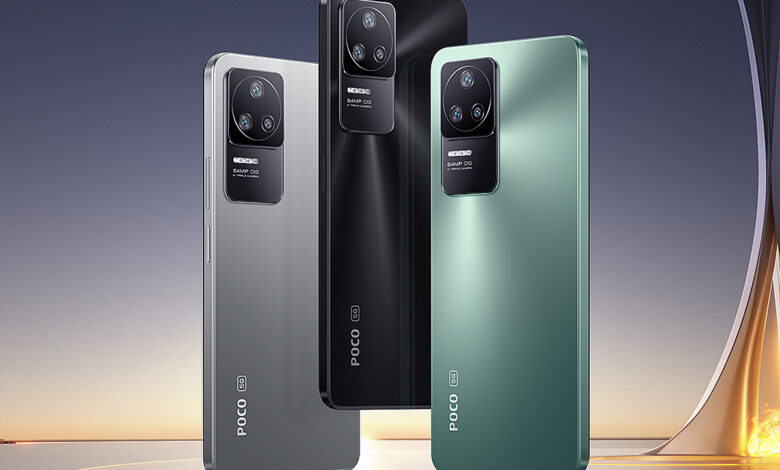 Les POCO F4 et POCO X4 GT se dévoilent et sont déjà en promotion