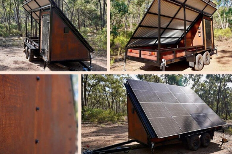 Une remorque solaire pour Tiny House